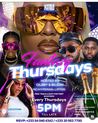 Fantasy Thursdays at Kona - Event Image
